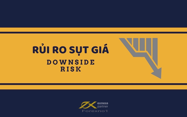 Rủi ro sụt giá là hiện tượng giá trị tài sản giảm không đúng như mong đợi của các trader 